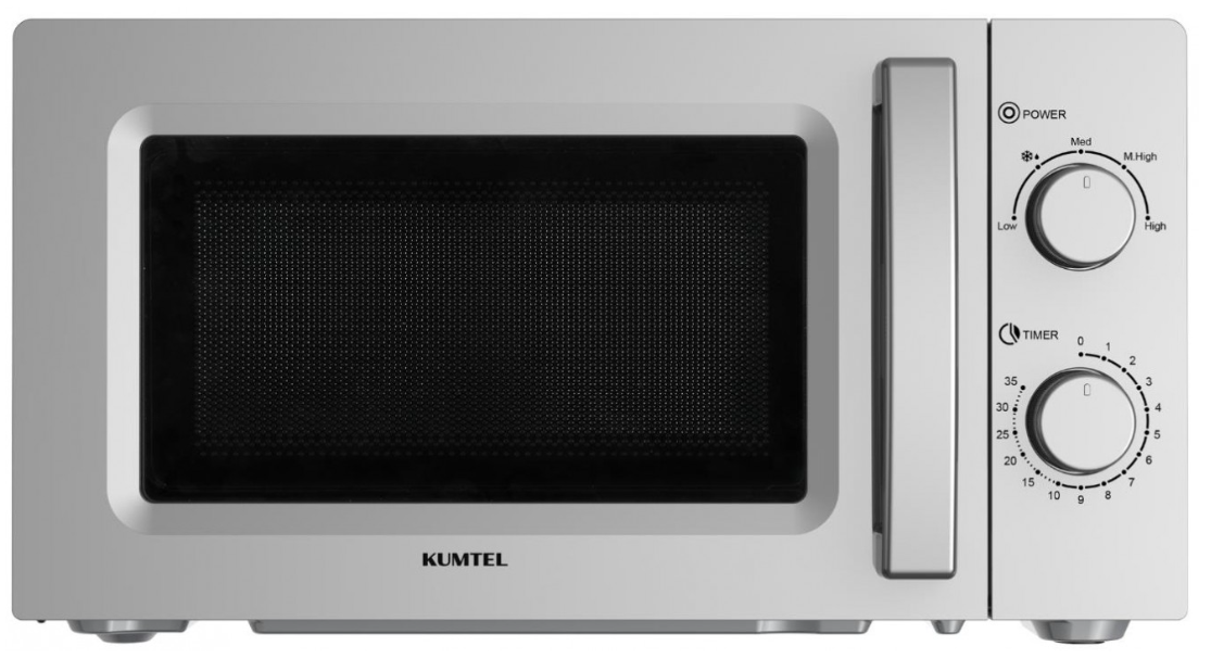 Мікрохвильова піч KUMTEL HM-07 Silver